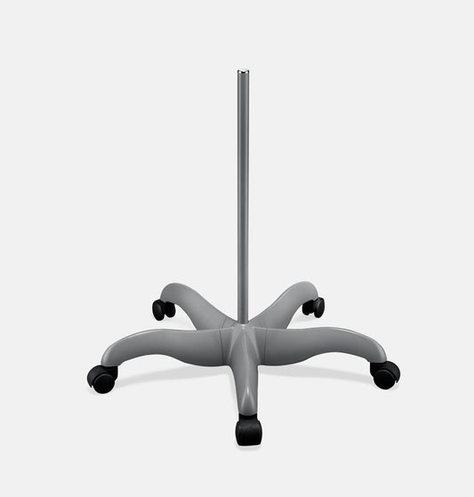 wheeled floorstand, grey, daylight floorstand