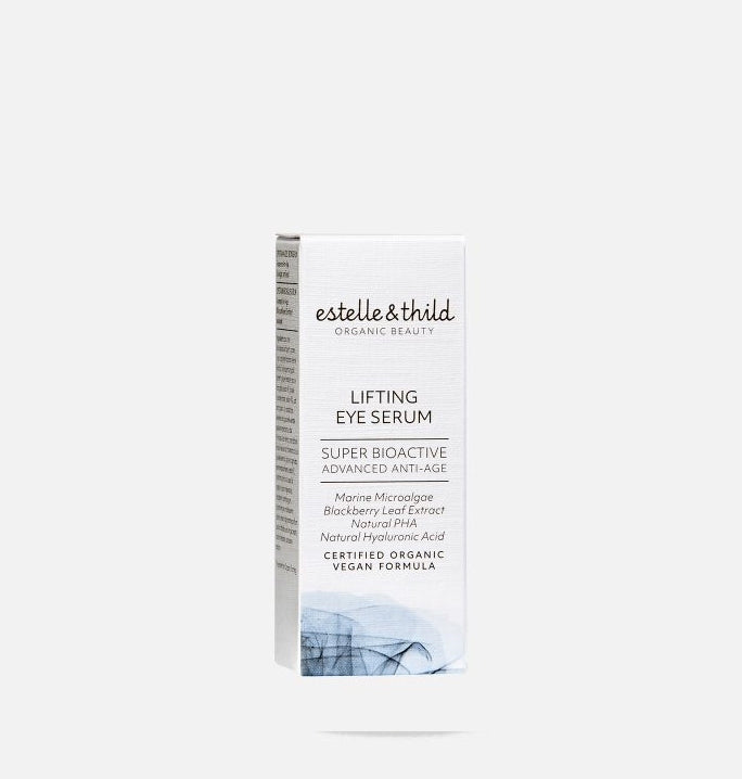 firming eye cream, lifting eye, organic, vegan, box