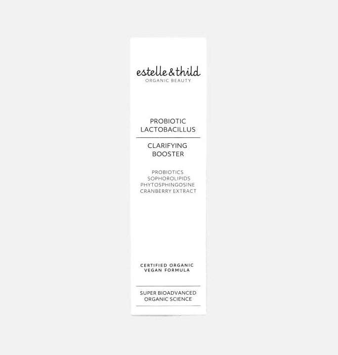 probiotic, clarifying serum, blemish prone, box