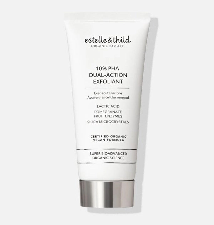 exfoliant, vegan, organic, PHA, tube