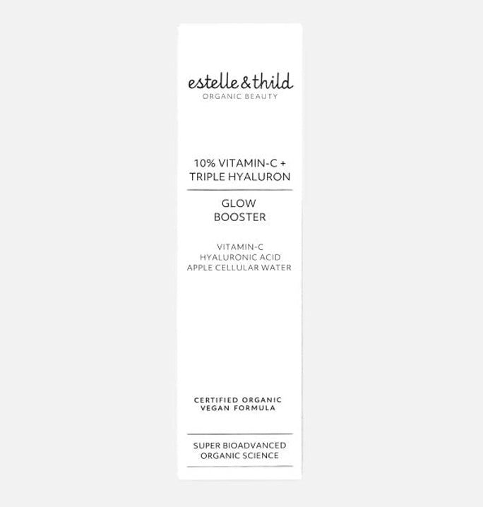vitamin c, serum, booster, hyaluronic acid, box
