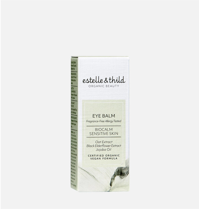 BioCalm Eye cream, sensitive skin, fragrance free, box
