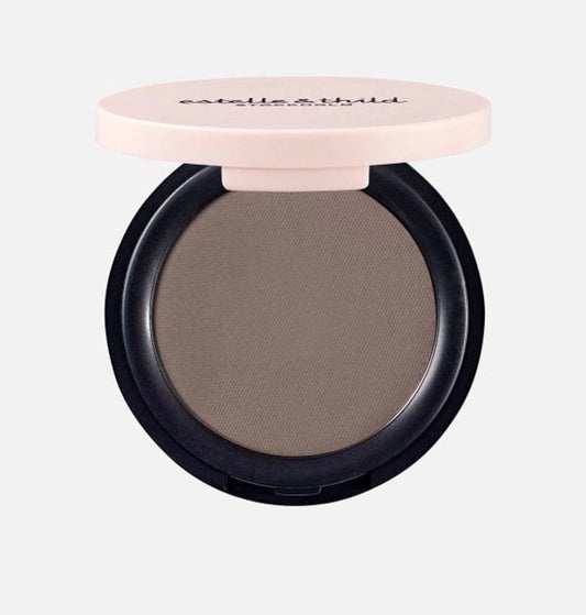 vegan, organic, eyebrow powder, taupe