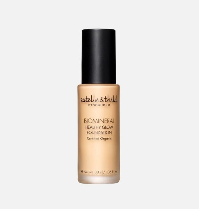 Bio Mineral Healthy Glow Foundation, Medium Yellow 123