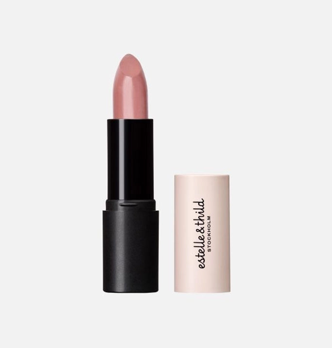 mineral long lasting lipstick, cashmere, certified organic, vegan, stick