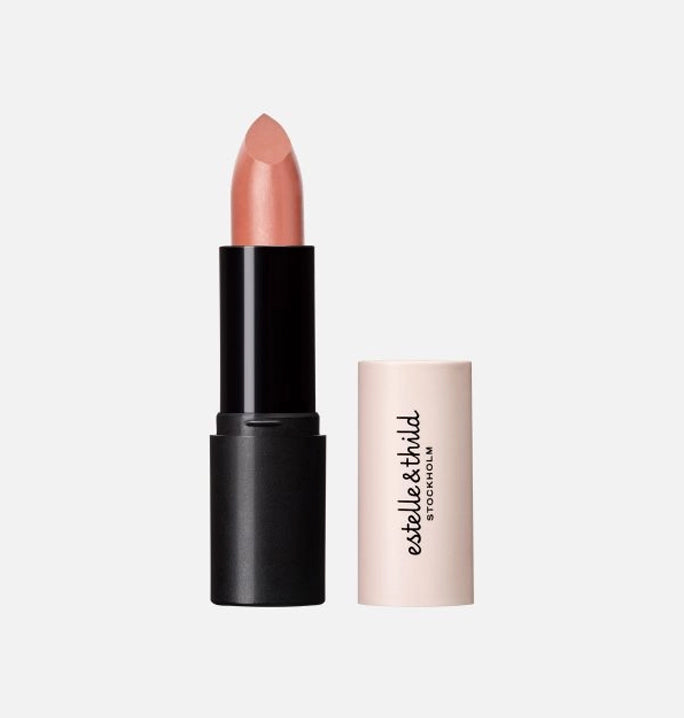 mineral, long lasting lipstick, vegan, certified organic, dusty beige, stick