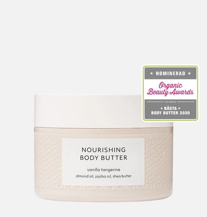 vanilla, body butter, vegan, organic, award