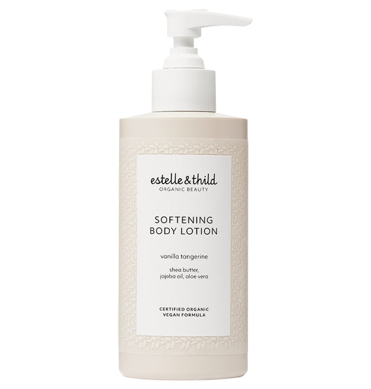 body lotion, moisturiser, vanilla, vegan, organic, bottle